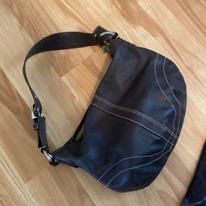 Coach leather bag